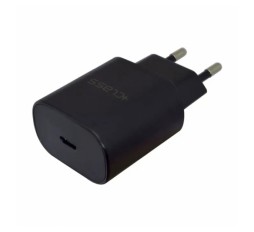 Slika proizvoda: KUĆNI PUNJAČ +CLASS TIP C 25W ZA SAMSUNG BRZI 220V CRNI BULK