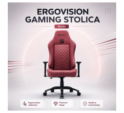 Slika proizvoda: Lord Ergovision Gaming stolica - Bordo