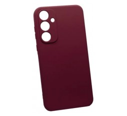 Slika proizvoda: SAMSUNG A37 5G MASKICA +CLASS SILICONE EDGE, VINO CRVENA
