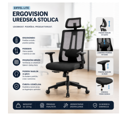Slika proizvoda: Eiffel Lite Ergovision uredska stolica