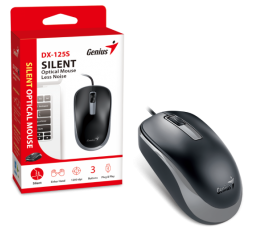 Slika proizvoda: Genius DX-125S, optički miš, silent, USB