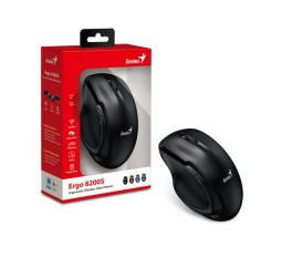 Slika proizvoda: Genius Ergo 8200S, ergonomski bežični miš, crni