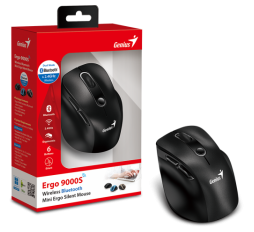 Slika proizvoda: Genius Ergo 9000S, ergonomski bežični miš, crni