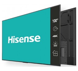 Slika proizvoda: Hisense digital signage zaslon 100BM66D 100" / 4K / 500 nits / 120 Hz / (24h / 7 dni )