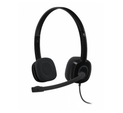 Slika proizvoda: Logitech H151 slušalice s mikrofonom, stereo, crna