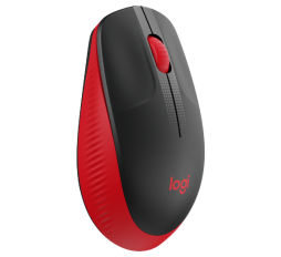 Slika proizvoda: Logitech M190 bežični optički miš, crveni