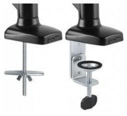 Slika proizvoda: Manhattan nosač za monitor 17"-32", 2x9kg, crni