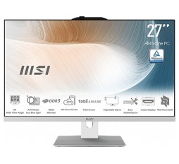 Slika proizvoda: Računalo MSI Modern AM272P 1M Core 5 / 16GB / 512GB SSD / 27" FHD / Windows 11 Home (bel)
