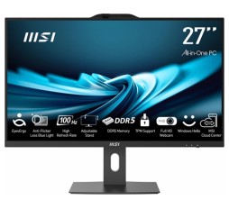 Slika proizvoda: Računalo MSI PRO AP272P 14M-886XEU i7 / 16GB / 1TB SSD / 27" FHD IPS 100Hz / Windows 11 Pro / crni - nastavljiv po višini