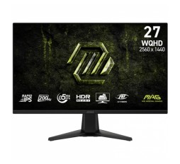 Slika proizvoda: Zaslon MSI MAG 275QF E20 / 27" (68,5 cm) / 2560 X 1440 / 200 Hz / 0,5 ms
