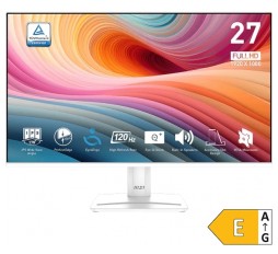 Slika proizvoda: Zaslon MSI PRO MP275W E2 27" / FHD / 120Hz / 1ms (MPRT) (bel)