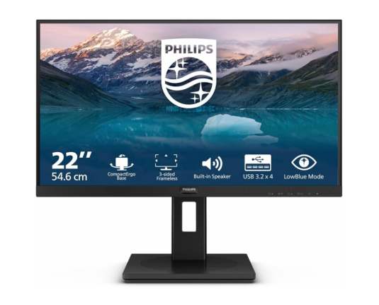 Philips 222S9JML 21, 5", VGA, HDMI, DP, zvuč., USB